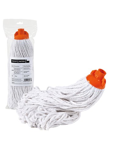 MOP A FRANGE industriale pavimenti Falcon 300gr art.0026E PerfettoFactory 0026E PerfettoFactory ACCESSORI PER PULIZIA AMBIENTI