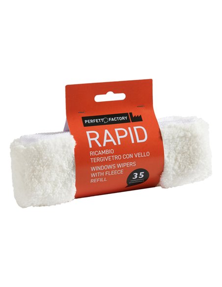 Ricambio TERGIVETRO con vello Rapid art. 26651 PerfettoFactory 26651