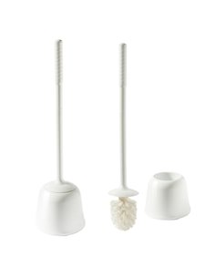 Portascopino Oronzo con manico extralungo 54cm Perfetto 12806 PERFETTO ACCESSORI PER IL BAGNO E DISPENSER