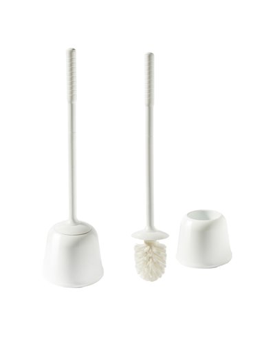 Portascopino Oronzo con manico extralungo 54cm Perfetto 12806 PERFETTO ACCESSORI PER IL BAGNO E DISPENSER