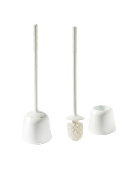 Portascopino Oronzo con manico extralungo 54cm Perfetto 12806 PERFETTO ACCESSORI PER IL BAGNO E DISPENSER