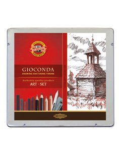 Astuccio in metallo Art Set Gioconda Full KOH.I.NOOR H8899
