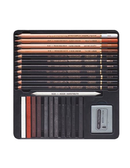 Astuccio in metallo Art Set Gioconda Full KOH.I.NOOR H8899