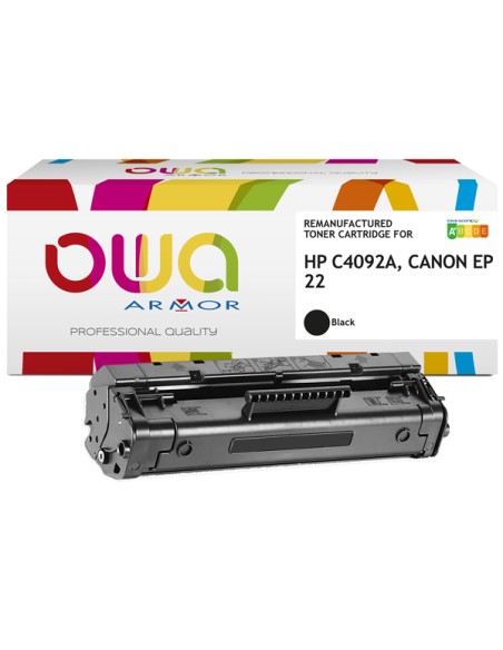 Armor Toner Compatibile per HP C4092A Nero_2.500 pag K11497OW ARMOR TONER RICOSTRUITI