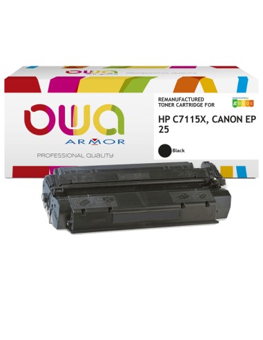 Armor Toner Compatibile per HP C7115X Nero_3.500 pag K11894OW ARMOR TONER RICOSTRUITI