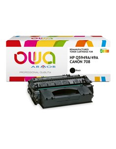 TONER NERO ARMOR PER HP LASERJET 1160 1320 AIO 3390 3392 K12140 ARMOR TONER RICOSTRUITI