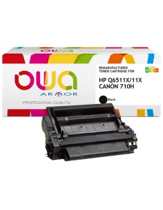 Armor Toner Compatibile per HP Q6511X Nero_12.000 pag K12143OW ARMOR TONER RICOSTRUITI