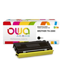 TONER NERO ARMOR PER BROTHER HL 2030 2040 2070 DCP 7010 7025 MFC 7225 7420 K12170OW ARMOR TONER RICOSTRUITI