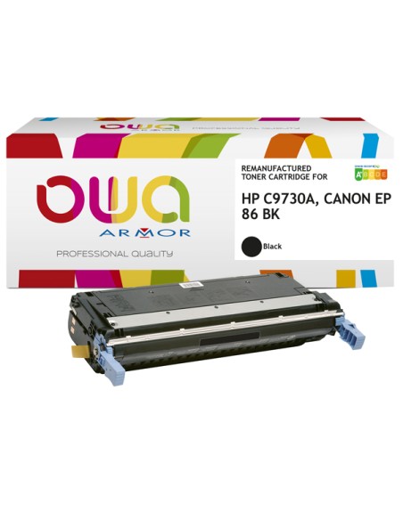 Armor Toner Compatibile per HP C9730A Nero_13.000 pag K12190OW ARMOR TONER RICOSTRUITI