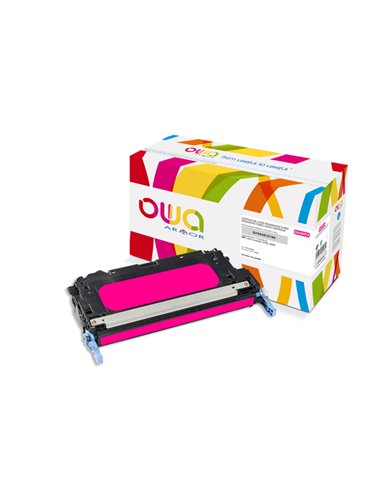 Toner Magenta Armor per HP Color Laserjet 2700, 3000 per 3500pag K12246OW ARMOR TONER RICOSTRUITI