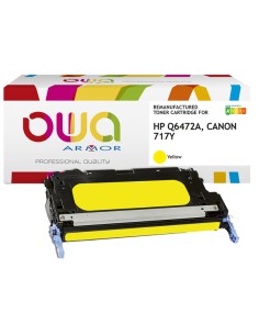 Armor Toner Compatibile per HP Q6472A Giallo _4.000 pag K12266OW ARMOR TONER RICOSTRUITI