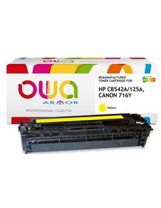 TONER GIALLO ARMOR PER HP COLOR LASERJET CP1210 1215 1510 K15107OW ARMOR TONER RICOSTRUITI