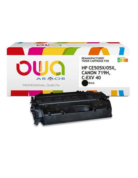 Toner Nero Armor per HP Laserjet P2050, P2055 pag6500 K15121OW ARMOR TONER RICOSTRUITI