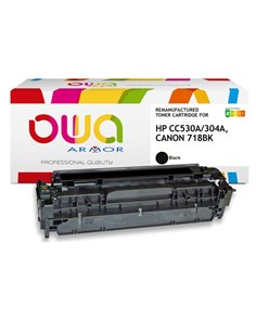 TONER NERO ARMOR PER HP COLOR LASERJET CP2020 CP2025 CM2320 CM2720 K15132 ARMOR TONER RICOSTRUITI