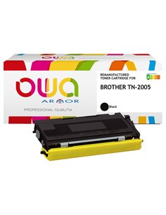 Armor Toner Nero per Brother TN-2005 K15138OW ARMOR TONER RICOSTRUITI