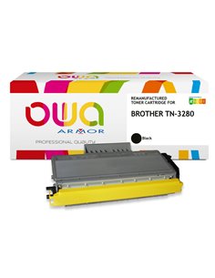 Armor Toner Nero per Brother TN3280-8.000pag K15147OW ARMOR TONER RICOSTRUITI