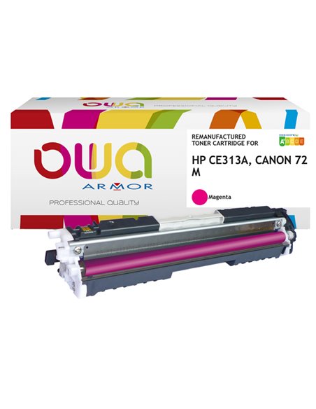 TONER MAGENTA ARMOR PER HP LASERJET PRO CP1025 K15410 ARMOR TONER RICOSTRUITI