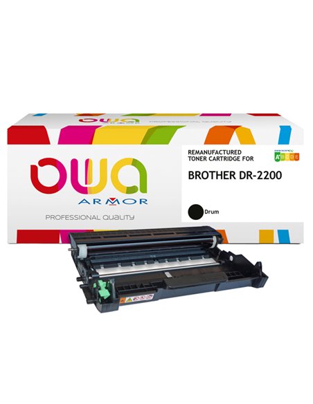 Armor Tamburo Compatibile Nero per Brother DR-2200_12.000 pag K15418OW ARMOR TONER RICOSTRUITI