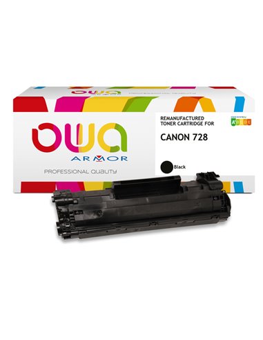 TONER NERO ARMOR PER CANN MF 4410, 4420, 4430, 4550, 4570, 4580, D550, Fax L150 K15459 ARMOR TONER RICOSTRUITI