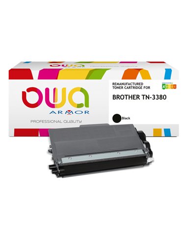Toner Nero Armor per Brother HL 5440, 5450, 5470, 5480, 6180 K15545OW ARMOR TONER RICOSTRUITI