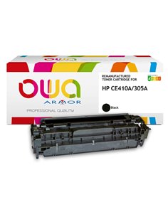 Toner Nero Armor per HP Clj Pro300 M351, M375, Pro400 M451, M475 K15578OW ARMOR TONER RICOSTRUITI