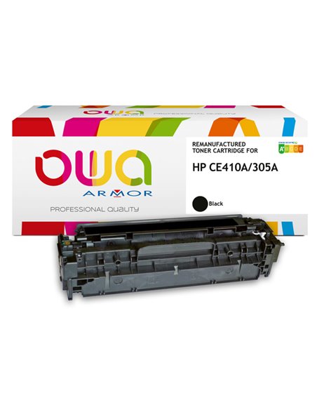 Toner Nero Armor per HP Clj Pro300 M351, M375, Pro400 M451, M475 K15578OW ARMOR TONER RICOSTRUITI