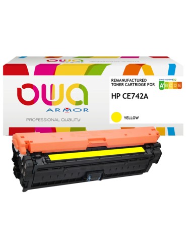 Armor Toner Compatibile Giallo per Hp Color laserjet CP5220-5225_7.300 PAG K15586OW ARMOR TONER RICOSTRUITI