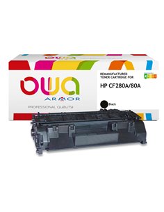 Toner Nero Armor per HP Laserjet Pro400 M401, M425 2700pag K15589OW ARMOR TONER RICOSTRUITI