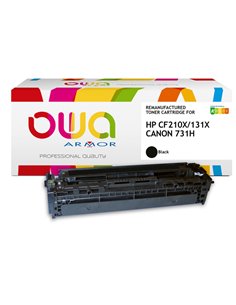 Toner Nero Armor per HP Clj Pro200 M251, M276 per 2400pag K15592OW ARMOR TONER RICOSTRUITI