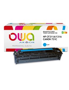 Toner Ciano Armor per HP Clj Pro200 M251, M276 K15593OW ARMOR TONER RICOSTRUITI