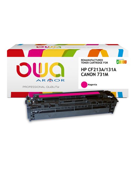 Toner Magenta Armor per HP Clj Pro200 M251, M276 K15594OW