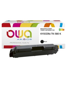 Armor Toner Compatibile per Kyocera TK-580K Nero _3.500 pag K15605OW ARMOR TONER RICOSTRUITI