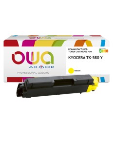 Armor Toner Compatibile per Kyocera TK-580Y Giallo _2.800 pag K15608OW ARMOR TONER RICOSTRUITI