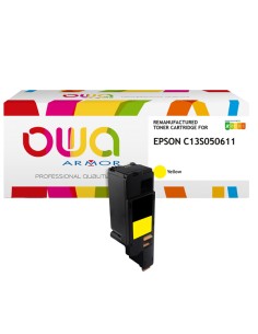Armor Toner Compatibile Giallo per epson AL C1700-C1750-CX17_1.400 PAG K15634OW ARMOR TONER RICOSTRUITI