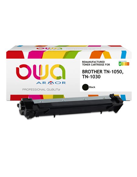 Toner Nero Armor per Brother per HL 1110, 1210, DCP 1510, 1610 per 1000pg K15741OW ARMOR TONER RICOSTRUITI