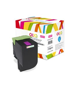 Toner Magenta Armor per Lexmark CX410, CX510 K15811OW ARMOR TONER RICOSTRUITI
