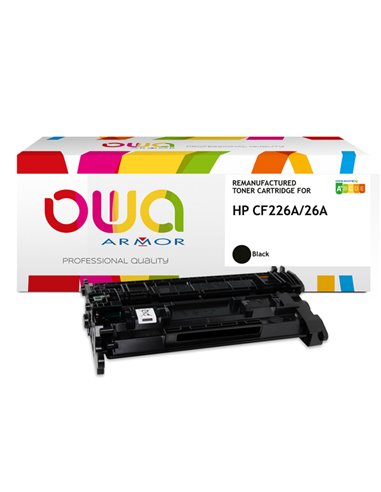 Toner Nero Armor per HP Laserjet Pro M402, M426 MFP K15870OW ARMOR TONER RICOSTRUITI