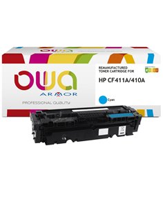 TONER CIANO ARMOR PER HP COLOR LASERJET PRO M377 M452 M477 K15943 ARMOR TONER RICOSTRUITI