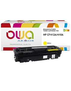 TONER GIALLO ARMOR PER HP COLOR LASERJET PRO M377 M452 M477 K15945 ARMOR TONER RICOSTRUITI