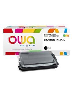 Armor Toner Nero per Brother TN3430 -3.000 pag K15963OW ARMOR TONER RICOSTRUITI