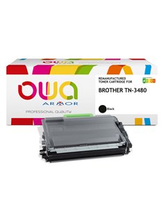 Toner Nero Armor per Brother HL-L5000, L5100, L5200, L6250, L6300 K15964OW ARMOR TONER RICOSTRUITI