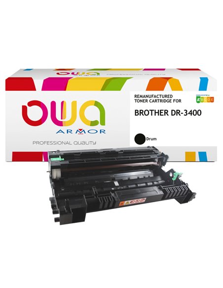 Armor Tamburo Compatibile Nero per Brother DR-3400_50.000 pag K15967OW ARMOR TONER RICOSTRUITI