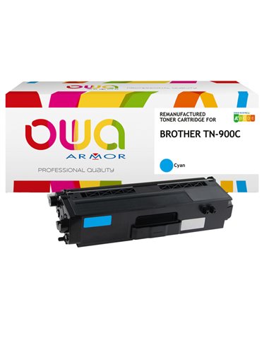 Armor Toner Ciano per Brother TN-900C_6.000 pag K16006OW ARMOR TONER RICOSTRUITI