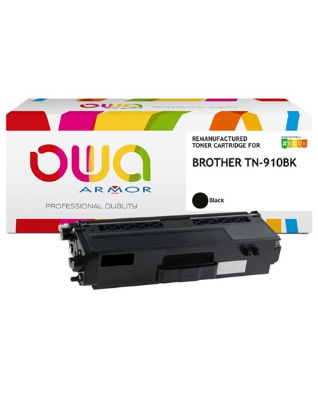 Armor Toner Compatibile Nero per Brother TN910_9.000 pag K18069OW ARMOR TONER RICOSTRUITI