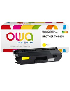 Armor Toner Compatibile Giallo per Brother TN910_9.000 pag K18072OW ARMOR TONER RICOSTRUITI