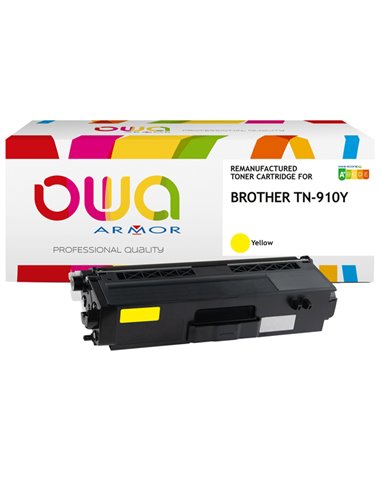 Armor Toner Compatibile Giallo per Brother TN910_9.000 pag K18072OW ARMOR TONER RICOSTRUITI