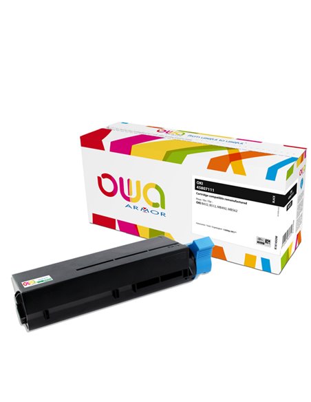 Armor Toner Compatibile Nero Oki per B 432- 512-MB 492-562 K18145OW ARMOR TONER RICOSTRUITI