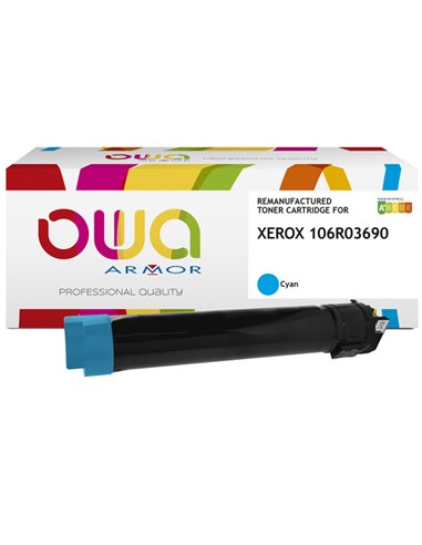 Armor Toner Ciano Compatibile per Xerox PHASER 6510 / WORKCENTRE 6515_4.300 pag K18346OW ARMOR TONER RICOSTRUITI