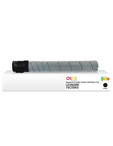 Armor Toner Nero per Lexmark 76C00K0 _18.500 pag K18582OW