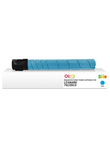 Armor Toner Ciano per Lexmark 76C00C0 _11.500 pag K18583OW
